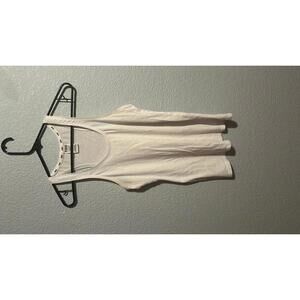 White Pink Victoria Secret Tank Top